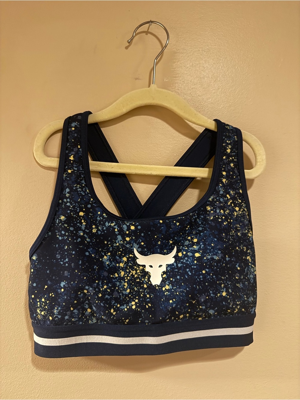 Under Amour Navy Speckle Sports Bra